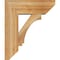 Ekena Millwork Imperial Slat Rough Sawn Bracket w/ Offset Brace, Western Red Cedar, 8"W x 22"D x 26"H BKT0806X22X26IMP06RWR - alternate 3
